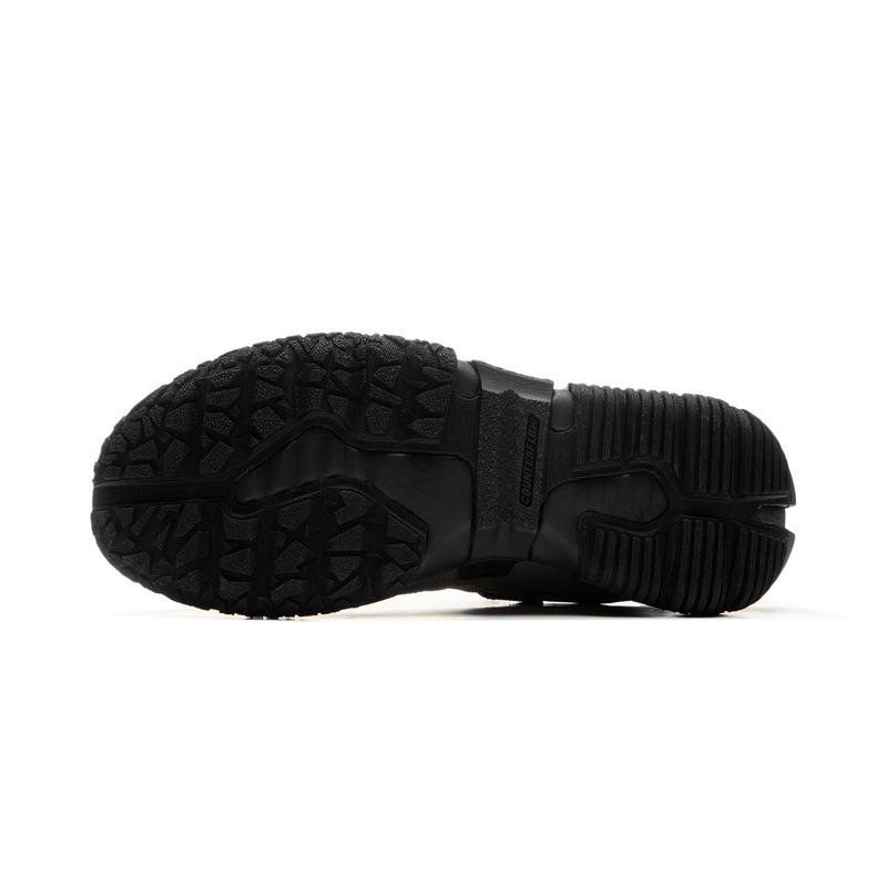 New LiNing CF Su Linchuan Lite Cushioning Wear Resistant Low Top Outdoor Trekking Shoes Men's Black Green AHCU057-2