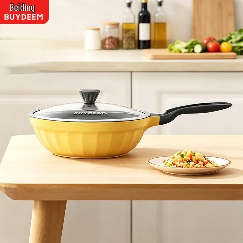 Buydeem 30cm Flat-Bottom Frying Pan