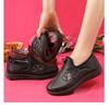Winter 2025 New Velvet Warm and Comfortable Mother Shoes Waterproof and Non-slip In the Elderly One-pedal Cotton Shoes