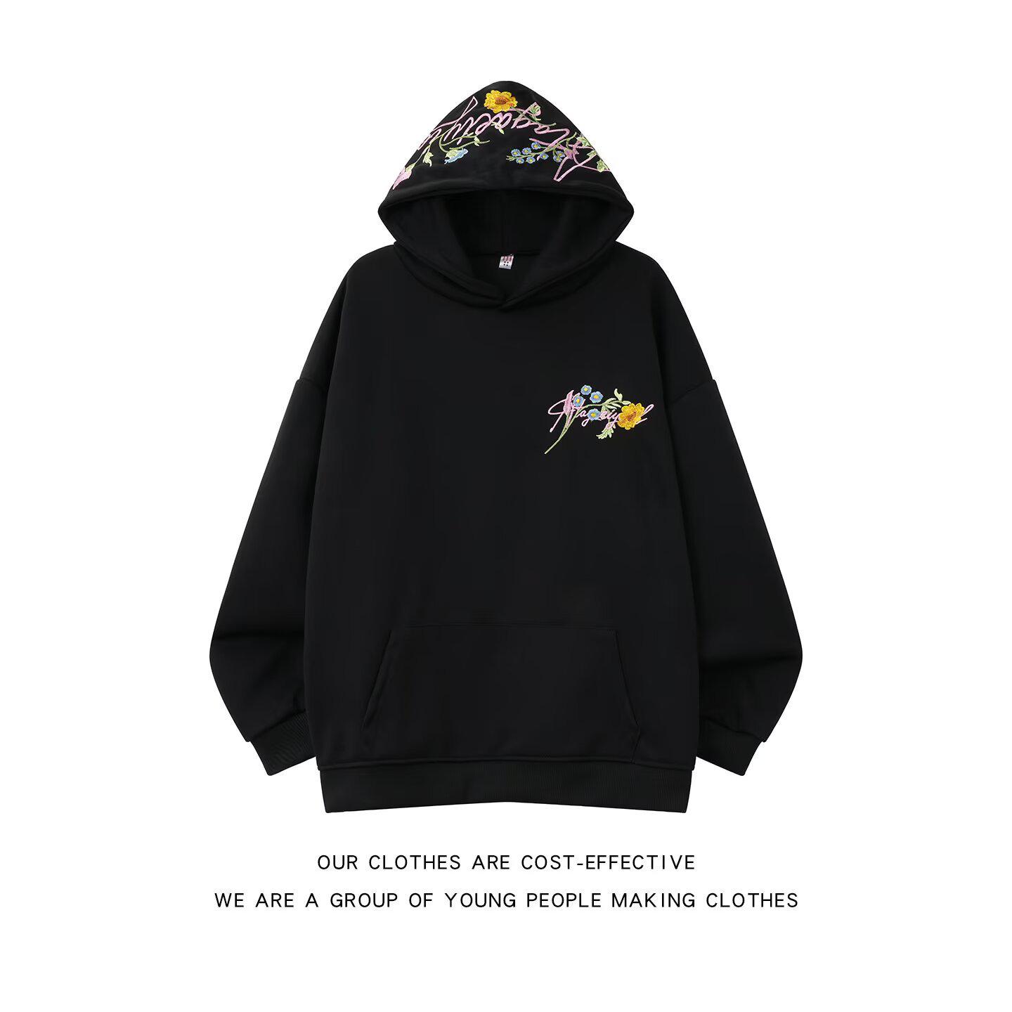 Men s 2025 Autumn Casual Loose-Fit Hoodie Jacket XL