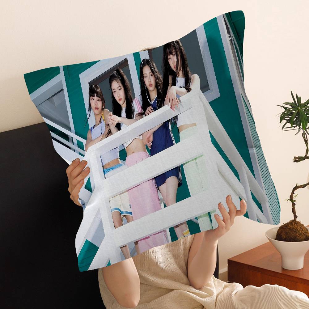 Kpop VVUP Pillow Gifts Home Office Furnishings Bedroom Sofa Car Cushion Cover case 45x45cm