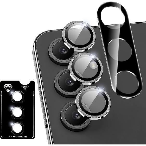 For Samsung Galaxy A36 Camera Lens Protector,[Anti-Scratch][Easy To Install],High Definition,Anti Fingerprint,Tempered Glass Film For A36 Only