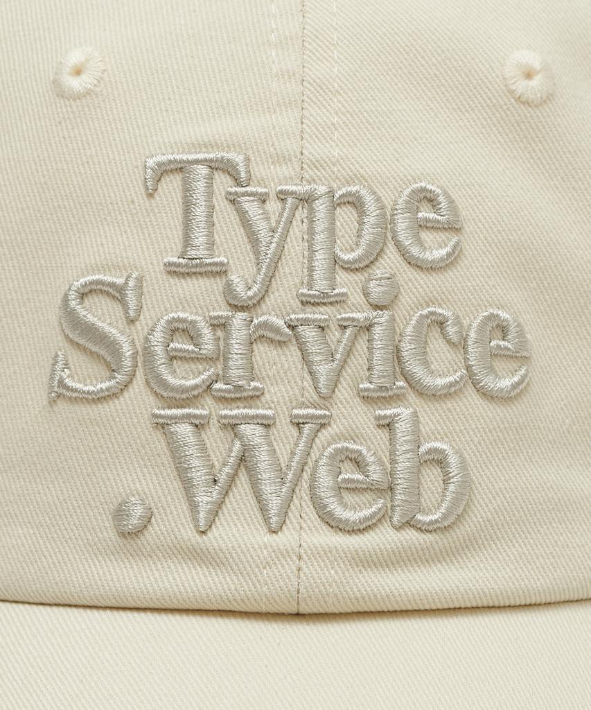 Taibseobiseu Typeservice Web Cap [Cream]