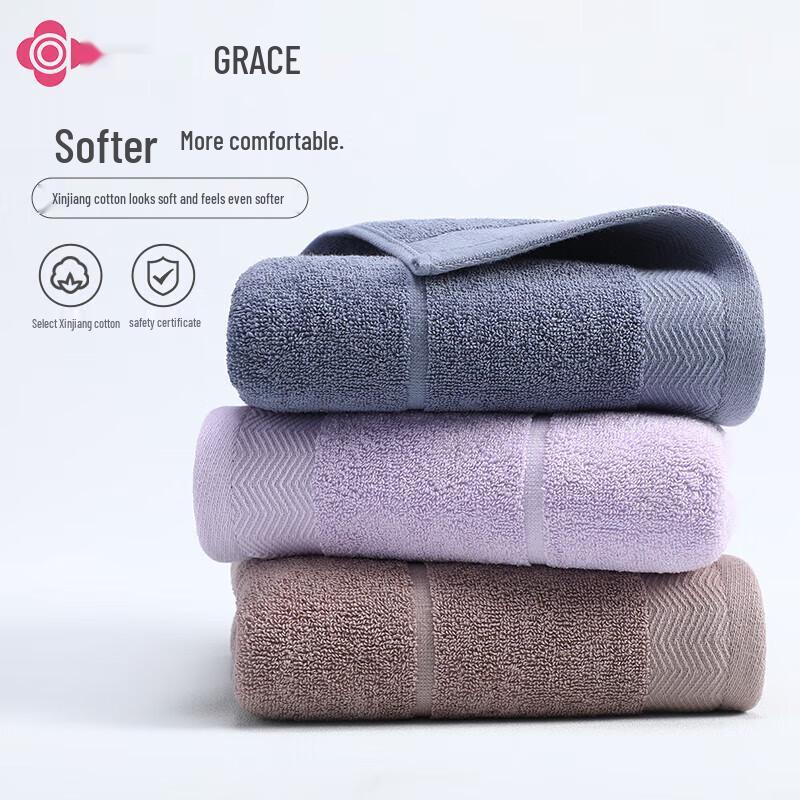 Jellyfish 3A Antibacterial Pure Cotton Absorbent Towel 4-Pack