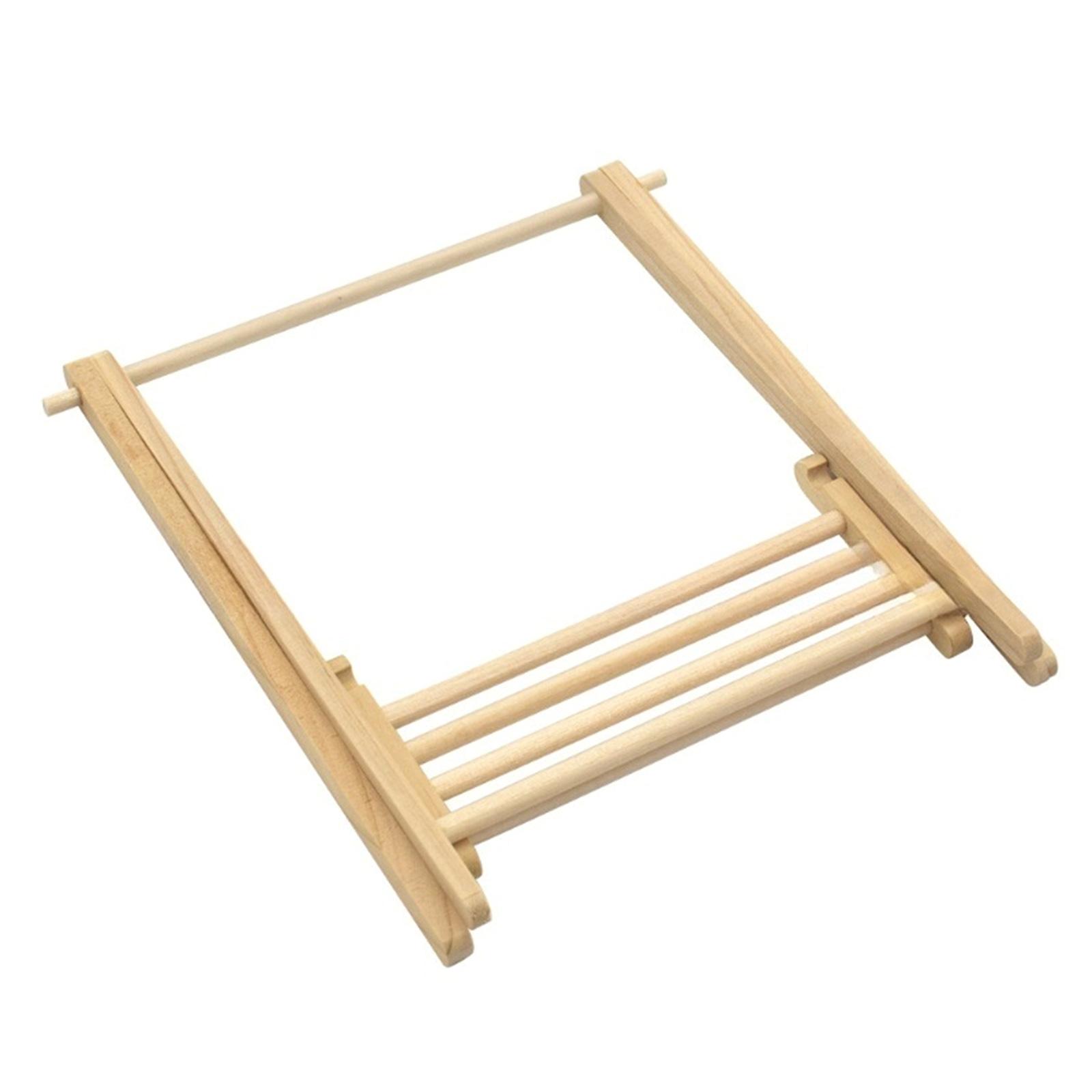 

Складная вешалка для одежды для кукольного домика, миниатюрная напольная вешалка 1/12, мебель из дерева для кукольного домика, украшение кукольного домика