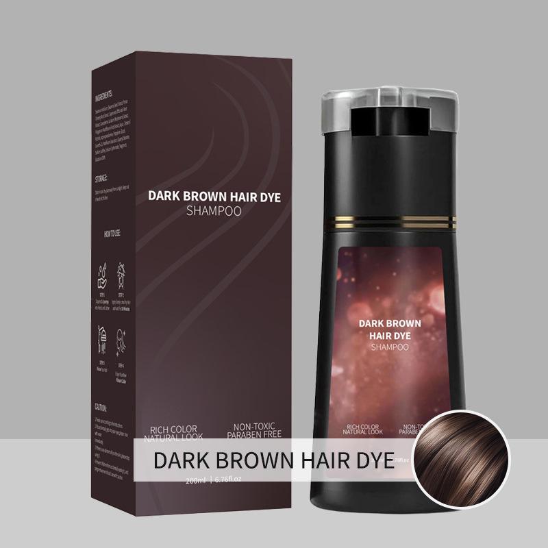 Gentle Hair Dye Shampoo for Gray Coverage