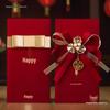Deluxe Fabric Wedding Red Envelope for Bridesmaid Money Gift