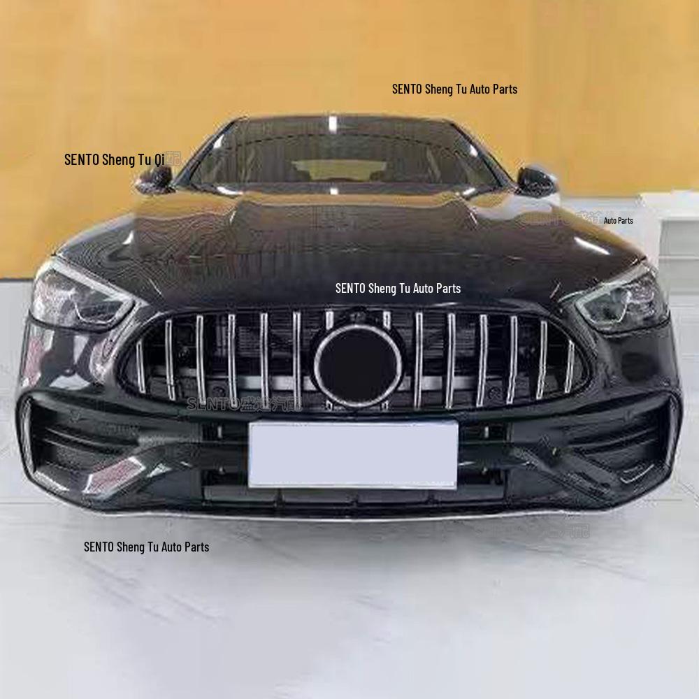 GT Vertical Bar Front Bumper Air Intake Grille for 2022+ Mercedes-Benz C-Class W206