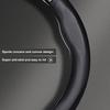 Leather Carbon Fiber Car Steering Wheel Cover Emblem Car Accessories for Suzuki Jimny Swift V Strom 650 Ignis Alto DZire Swace Across Kizashi