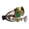 Ausgefallene Steampunk-Brille Foto-Requisite Farbige Punk-Brille Kostüm Gothic-Mode Unisex-Brille