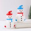 Battery Powered Christmas Snowman Lights Luminescence Xmas Tree Hanging Lights  Home Decor