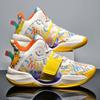 Herren Basketballschuhe Sportlich Rutschfest Original Sport Student Atmungsaktive Sneaker Outdoor Feld Männlich Trainings-Basketballschuhe