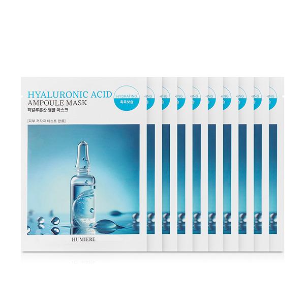 HUMIERE Hyaluronic Acid Ampoule Mask 10 Sheets