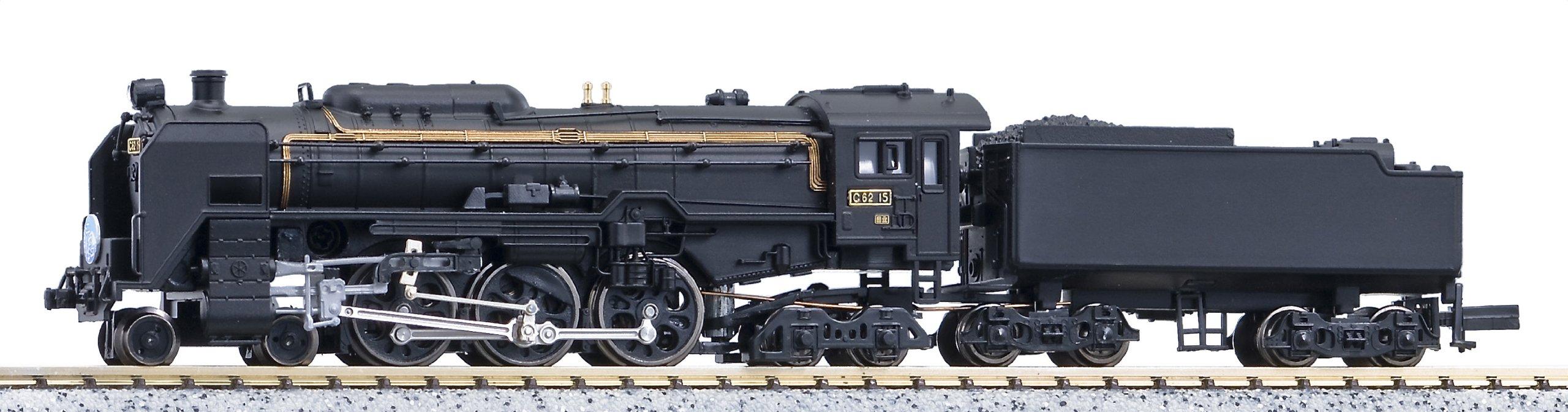 

MicroAce N Gauge Express Final Locomotive A9807 Railway Model Steam Locomotive C62-15 Niseko