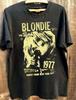 Blondie 90s Basic Black Classic T Unisex Shirt Cotton Oversize Large Size