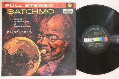 LP Record LOUS ARMSTRONG  Satchmo  A Musical Autobiography O SDL10065 DECCA Japan Jazz Used