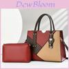 Pu Handbag With Metal Accents For Daily Office And Casual Wear