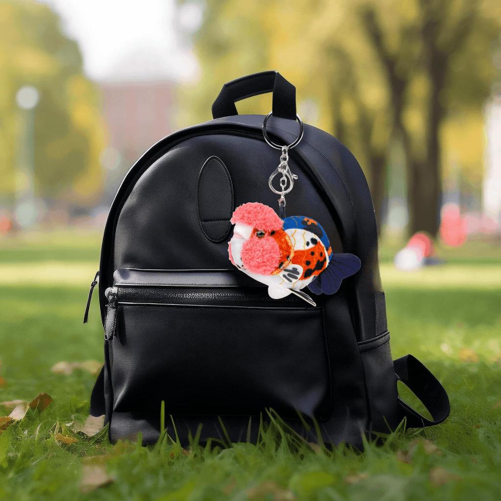 Lilizzhoumax Realistic Goldfish Plush Toy, Ornamental Fish Toy, Beautiful, Small, Cute Fish Toy, Bag Pendant Decoration, Christmas Decoration