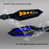 LED Flowing Water Turn Signal Lights for Off-Road Motorcycles - 12V Arrow Design.
