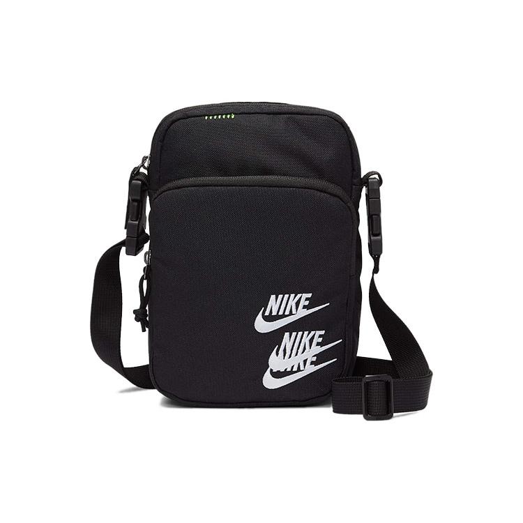 

Новая тканевая сумка через плечо Nike, сумка кроссбоди, унисекс, черная DH3080-010 16.0*8.1*24.1CM