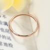 Couple Ring Versatile Delicate Titanium Steel Geometric Finger Ring