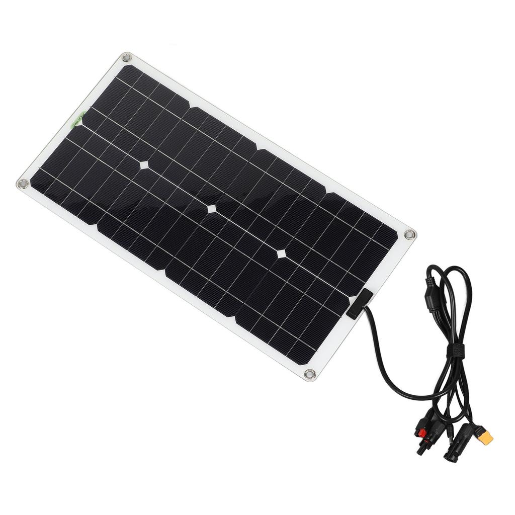 100w Monocrystalline Silicon Solar Panel Multi Function Interface Solar Panel for Outdoor Camping