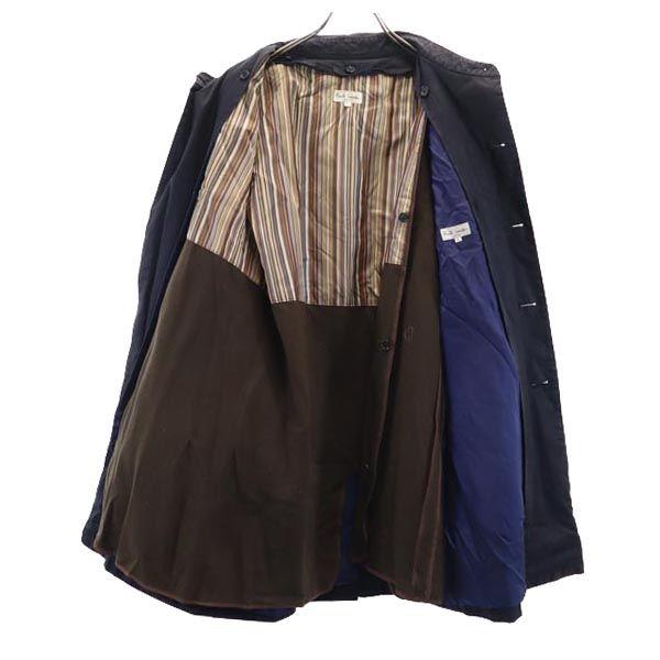 Paul Smith With Liner Stainless Collar Coat L Navy Made In Japan Men's Used