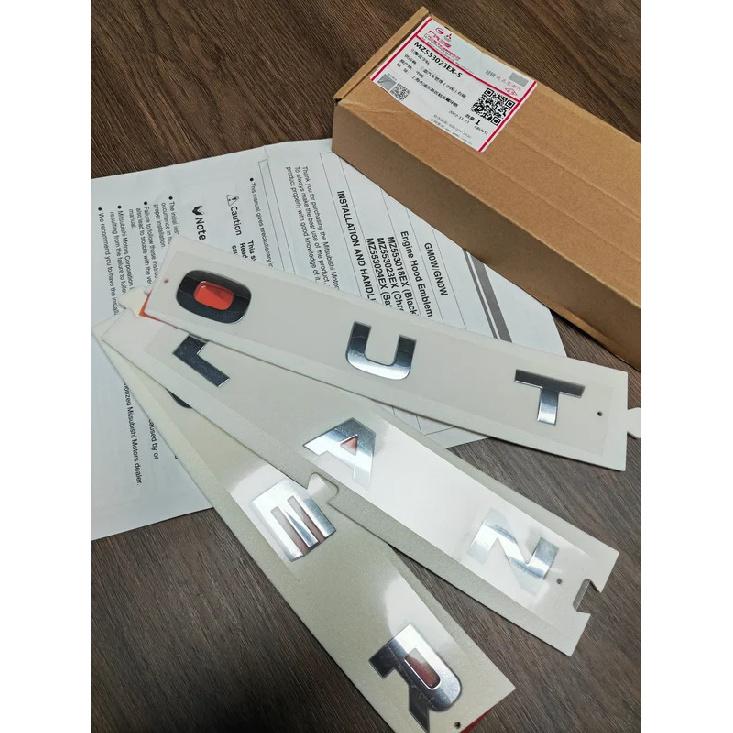 Parts For Mitsubishi Outlander -2025 Engine Hood Emblem  OEM