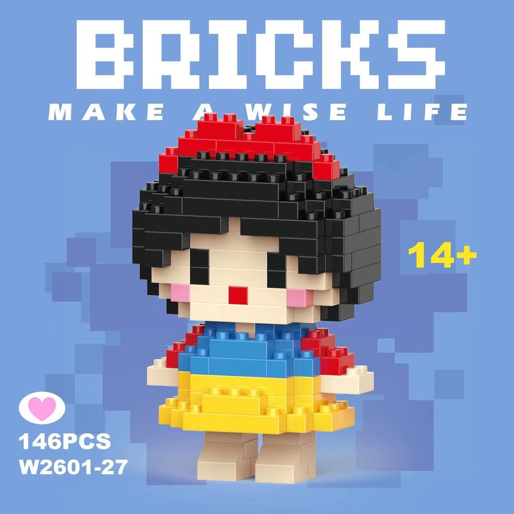 No Box  6Cm High Building Blocks Stitch Kawaii Mini Desktop Ornaments Youth Toys Room Decoration Anime Cartoon Halloween