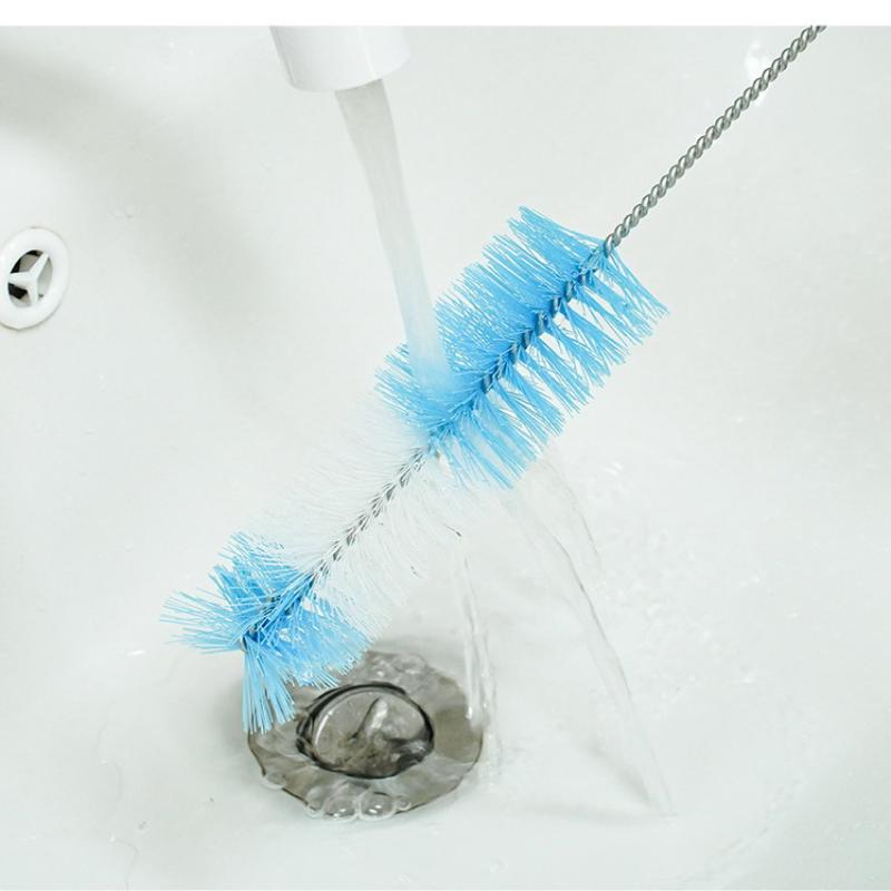 1/2Pcs Household Bendable Sink Bathroom Sink Drain Pipe Brush Bathroom Tool Kitchen Utensils Drain Cleaning Brush