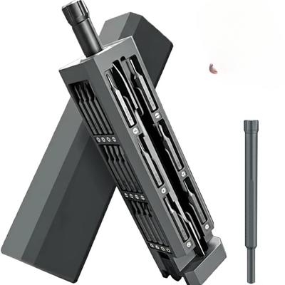 Sada 44 v 1 přesných šroubováků, Magnetická mini sada šroubováků, Malý šroubovák Přenosný profesionální opravářský nástroj