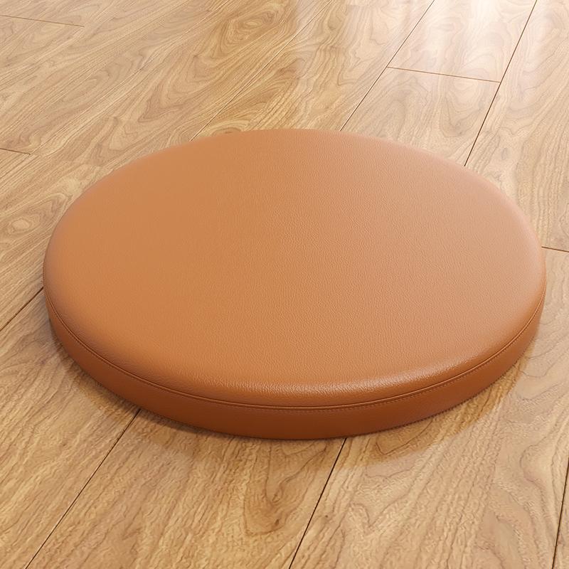Circular Memory Cotton Pad Leather Cover Memory Cotton Dining Chair Cushion Bar Stool Cushion Putian Anti Slip Soft Seat Cushion