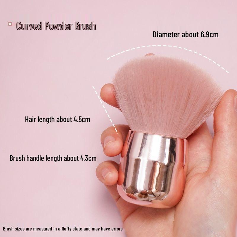 Mushroom Head Powder and Blush Brush for Makeup, Nail Art Dust Brush - In Stock with Fast Delivery
