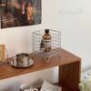 Ins Style Creative Iron Desktop Organizer Box Multi-purpose Storage Basket for Office Home Desk Accessories Stationery Supplies
