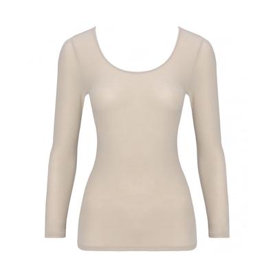Triumph Warm Cotton Inner 5380 Ärmeloberteil 00FI LL Größe 100% 3/4 (Cremiger Mokka)
