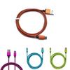 Fast Charging Data Cable With Aluminum Alloy Nylon Braided For Android Devices And Smartphones