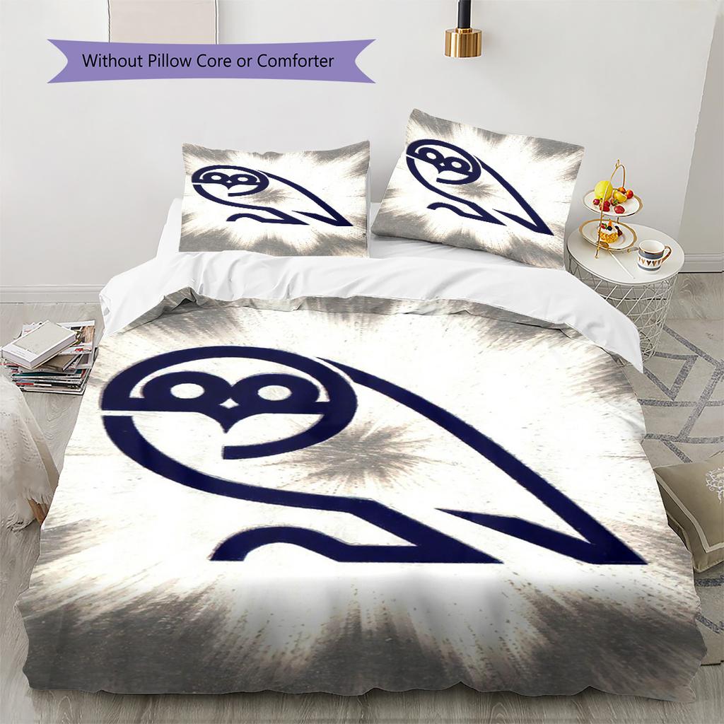 Sheffield Wednesday Football Club Pattern Bedding,Quilt Set Quilt Cover Pillowcase Home Birthday Gift (1 * duvet cover + 2 * pillowcase, without core)