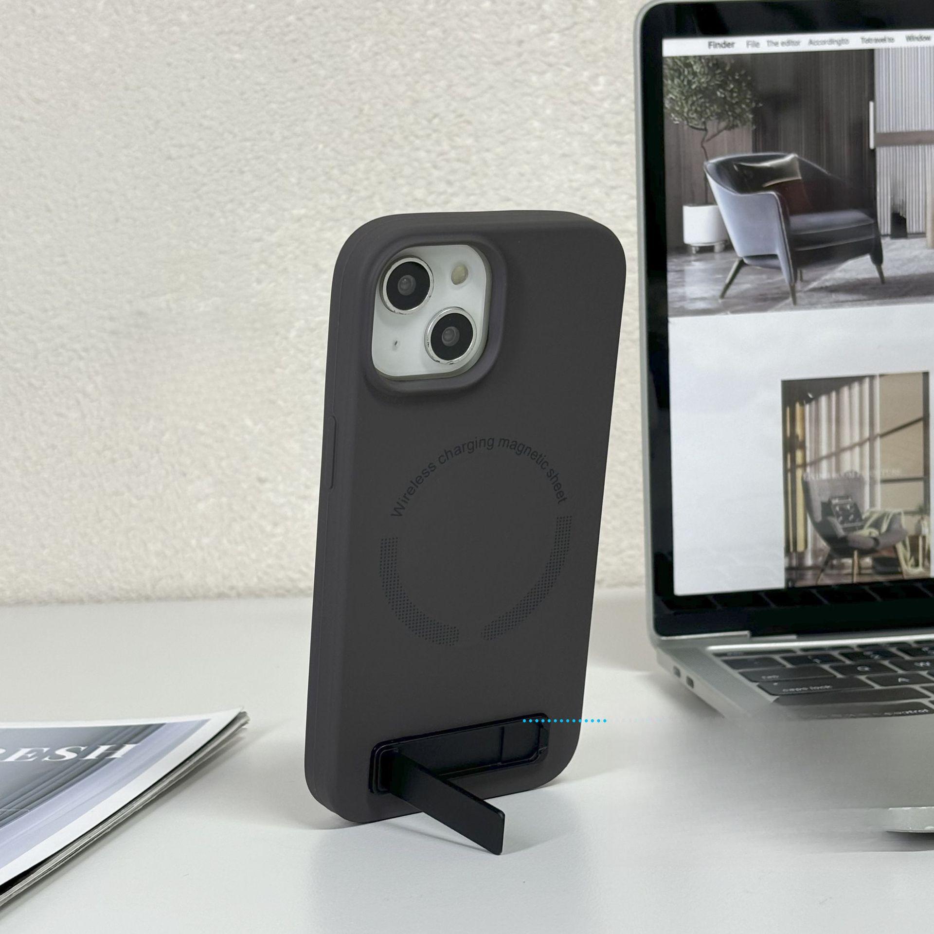 

Магнитный силиконовый гель с крупными порами подходит для противоударного защитного чехла телефона Apple 16promax Apple 16Plus