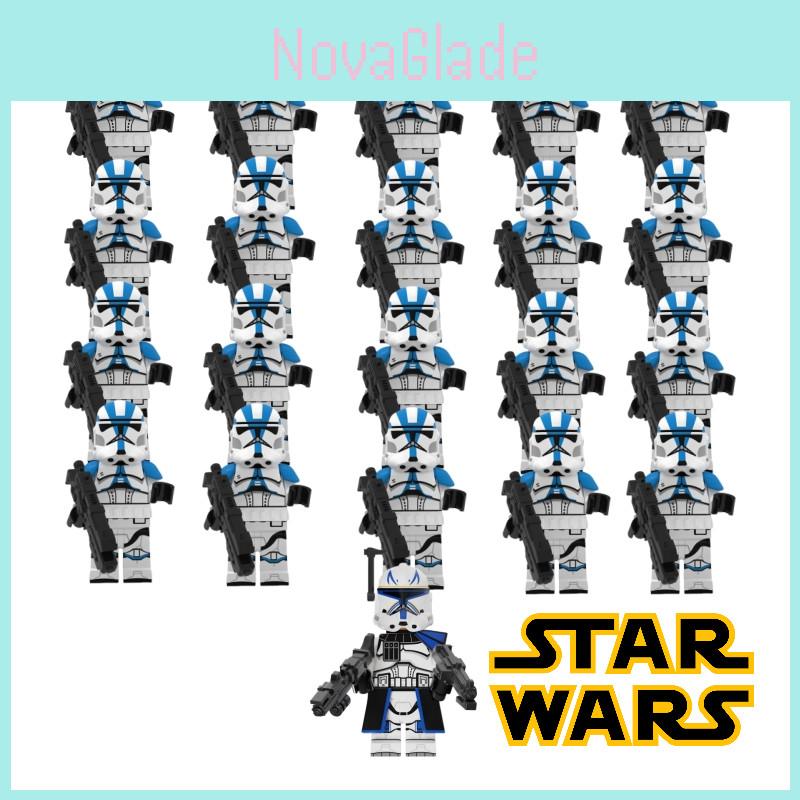 21pcs Building Blocks Toy Robot For Creative Play Compatible With Lego Star Wars Series