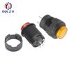 Self-lockin 16MM Latching/Momentary Push Button Switch With 5Color LED lighting 4Pin R16-503/AD R16-503/BD