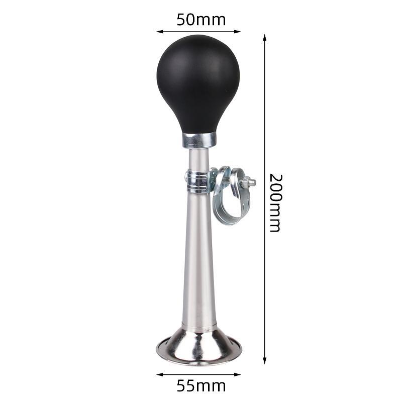 Handheld Bike Bell Loud Clear Safety Warning Anti-Aging Portable Compact for Off-road Cycling City Commute Use