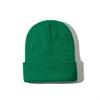 Custom Logo Unisex High Quality Plain Blank Dyed Solid Color Winter Hat Acrylic Knitted Cuffed Beanie