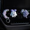 New Car Air Freshener Car Vent Decoration Perfume Diffuser Stone Little Rabbit Car Interior Fragrance Ornament for Women