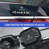 Naklejka z emblematem na zagłówki przednich foteli samochodowych Naklejki na boczne szyby samochodowe do Mercedes Benz AMG W204 W205 W212 W213 W177 W176 W117 X253 W247