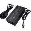 67.2V5A Fast Charge 5A Charger For 60V Wheelbarrow Harley 16S 60V  Lithium Battery GX16 Connector with Fan Metal Shell