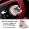Multi-color Car Ignition Start Engine Stop Button Knob Bracket Decoration Cover For Porsche Cayenne 9YA.1 Panamera 971 2017-2023