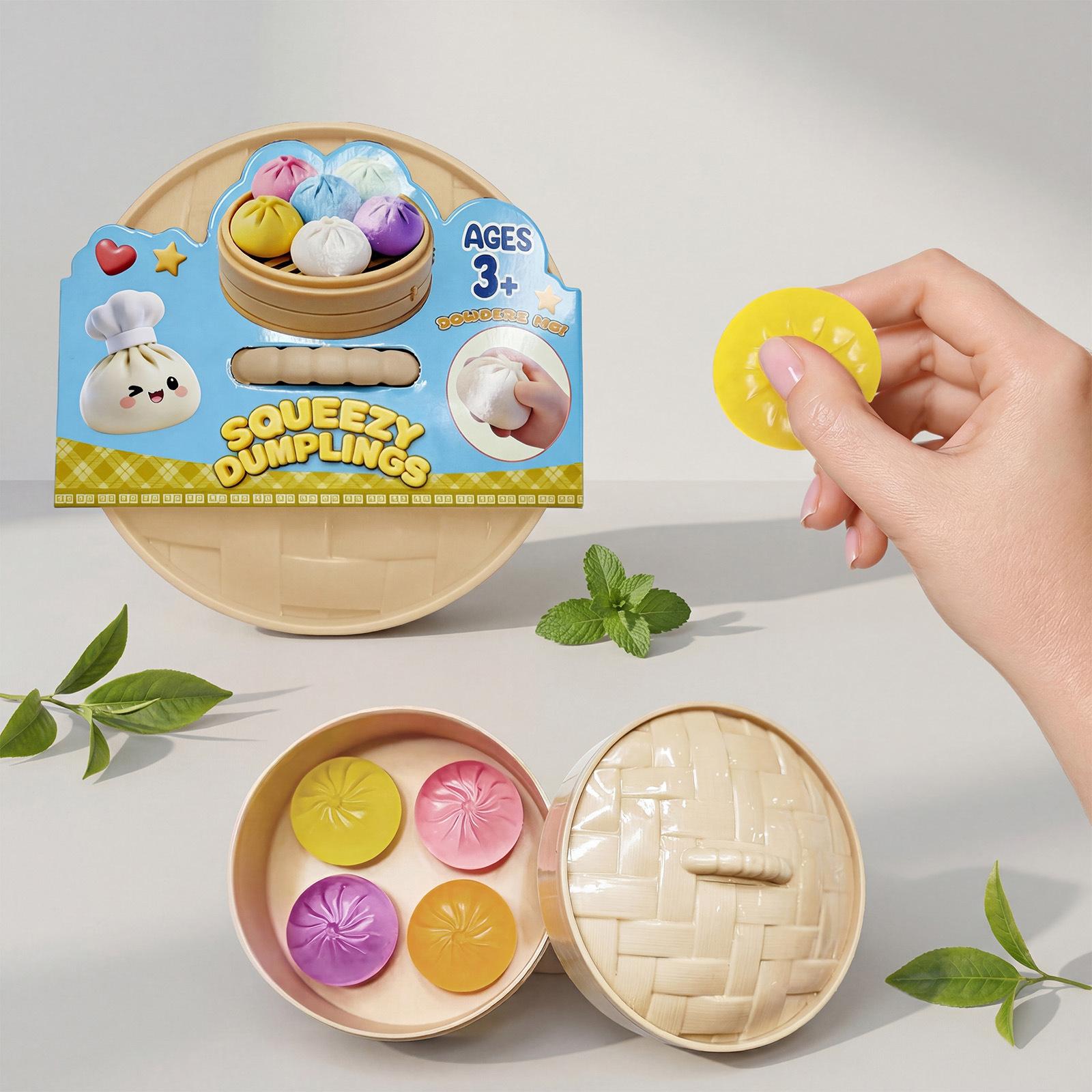 

The Little Bun - Multi-colored Creative Bun Shapes, Cute And Fun, Soft And Comfortable , Daily Stress Relief Toy One Size