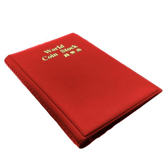 Držák na mince se 120 kapsami, prachotěsný, ochranný, z PVC, odolný proti chladu, velkokapacitní, pro domácnost