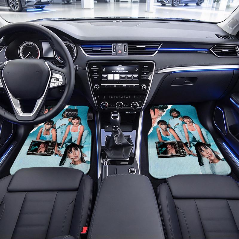 Aitana Black Car Floor Mats Full Coverage All-Season Car Mats XPE Non-Slip Wear-Resistant Mats Suitable SUV Interiors Textured Carpets