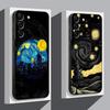 Van Gogh Starry Sky Oil Painting Phone Case for Samsung Galaxy A21s A22 A23 A25 A33 A34 A52s A53 A54 A55 A71 A26 A36 A56 Cover